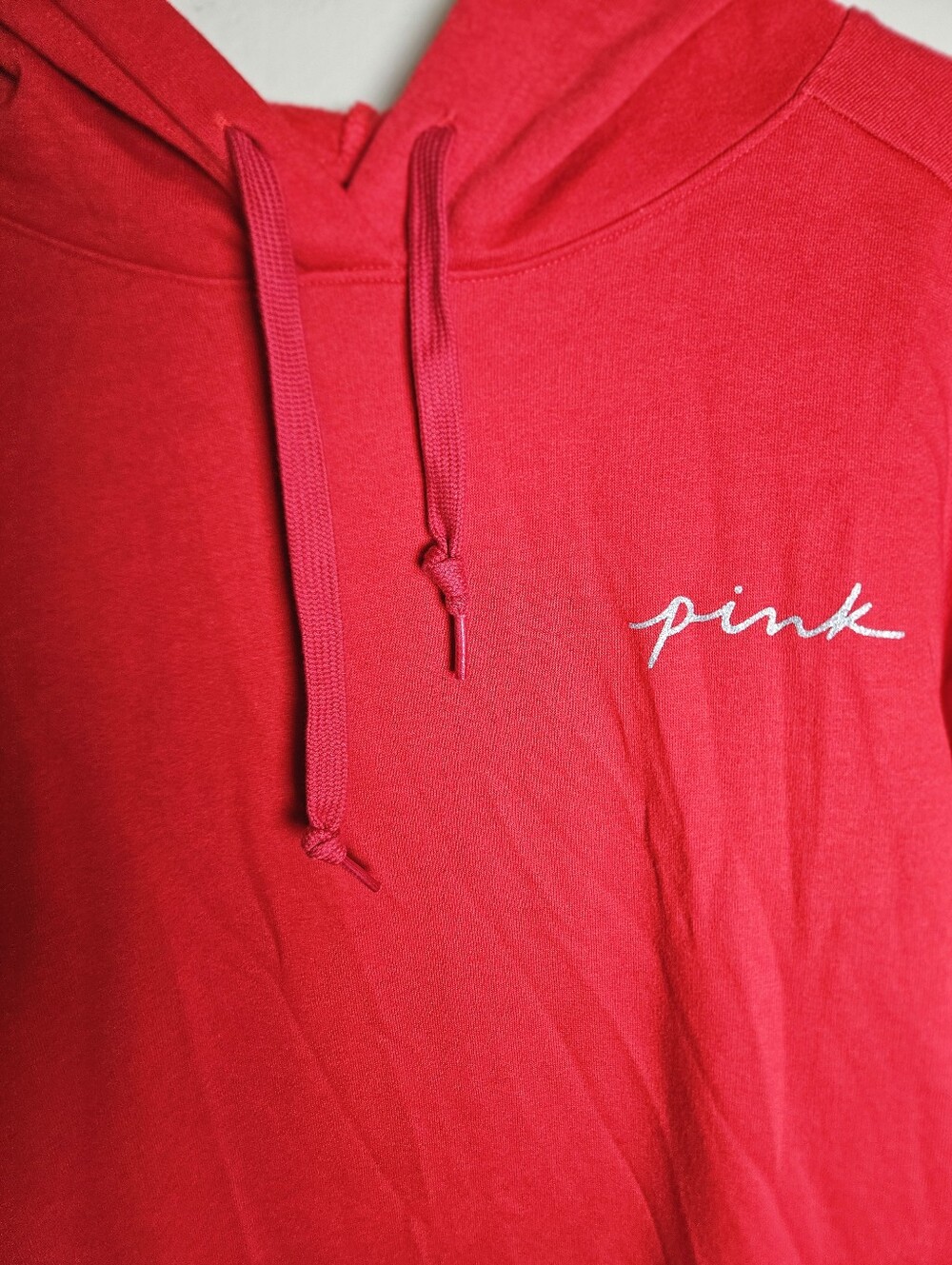 Red Pink Bictoria Secret Hoodie Size M